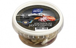 Seafood cocktail in oil, 180 g