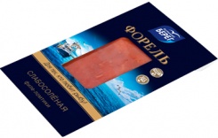 Trout slightly salted fillet slices, 100 g