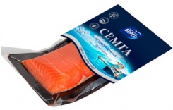 Smoked salmon fillet piece, 200 g