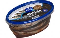 Baltic sprat spicy salted "RIGA", 400 g