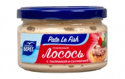 Minced salmon with paprika and mackerel,180 g