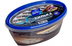 Baltic sprat spicy salted "LENINGRAD", 400 g