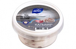 Squid in mayonnaise with garlic, 180 g