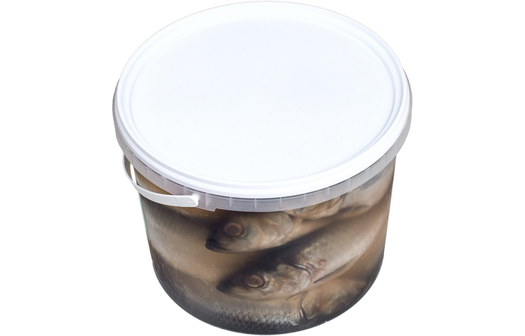 Herring in the salt fill, by weight, 4 kg
